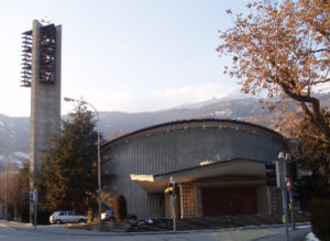 Eglise de la Sainte Croix à Sierre, Suisse