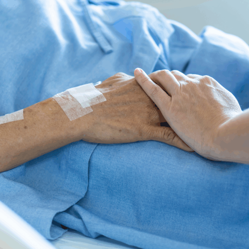 avoir peur de la mort et être accompagné