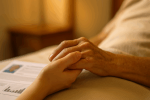 main tenue en fin de vie — directives anticipées