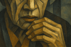 lèvres murmurant une prière — euthanasie et Alzheimer